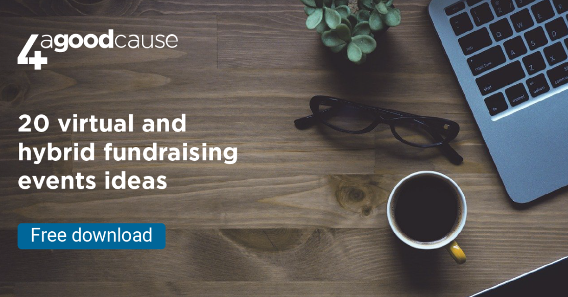 20 virtual and hybrid fundraising events ideas 4aGoodCause