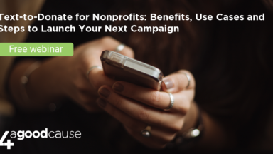 Text-to-Donate for Nonprofits
