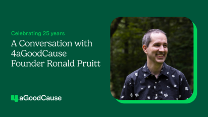 Celebrating 25 years: A conversation with 4aGoodCause founder Ronald Pruitt Thumbnail