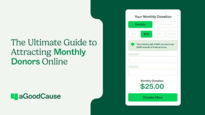 The Ultimate Guide to Attracting Monthly Donors Online Thumbnail