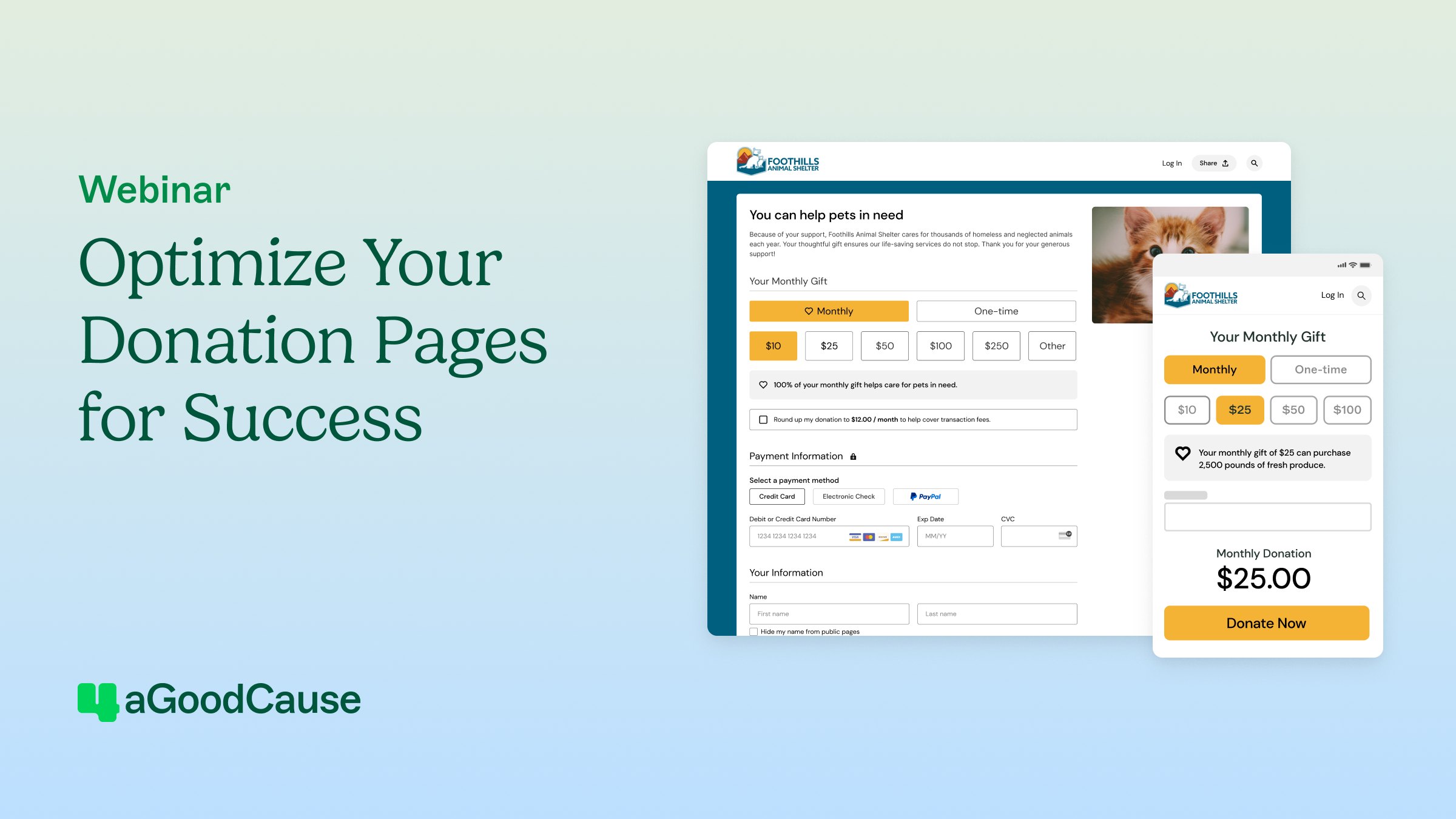 Best Donation Page Optimizations For Nonprofits | Webinar Video Thumbnail