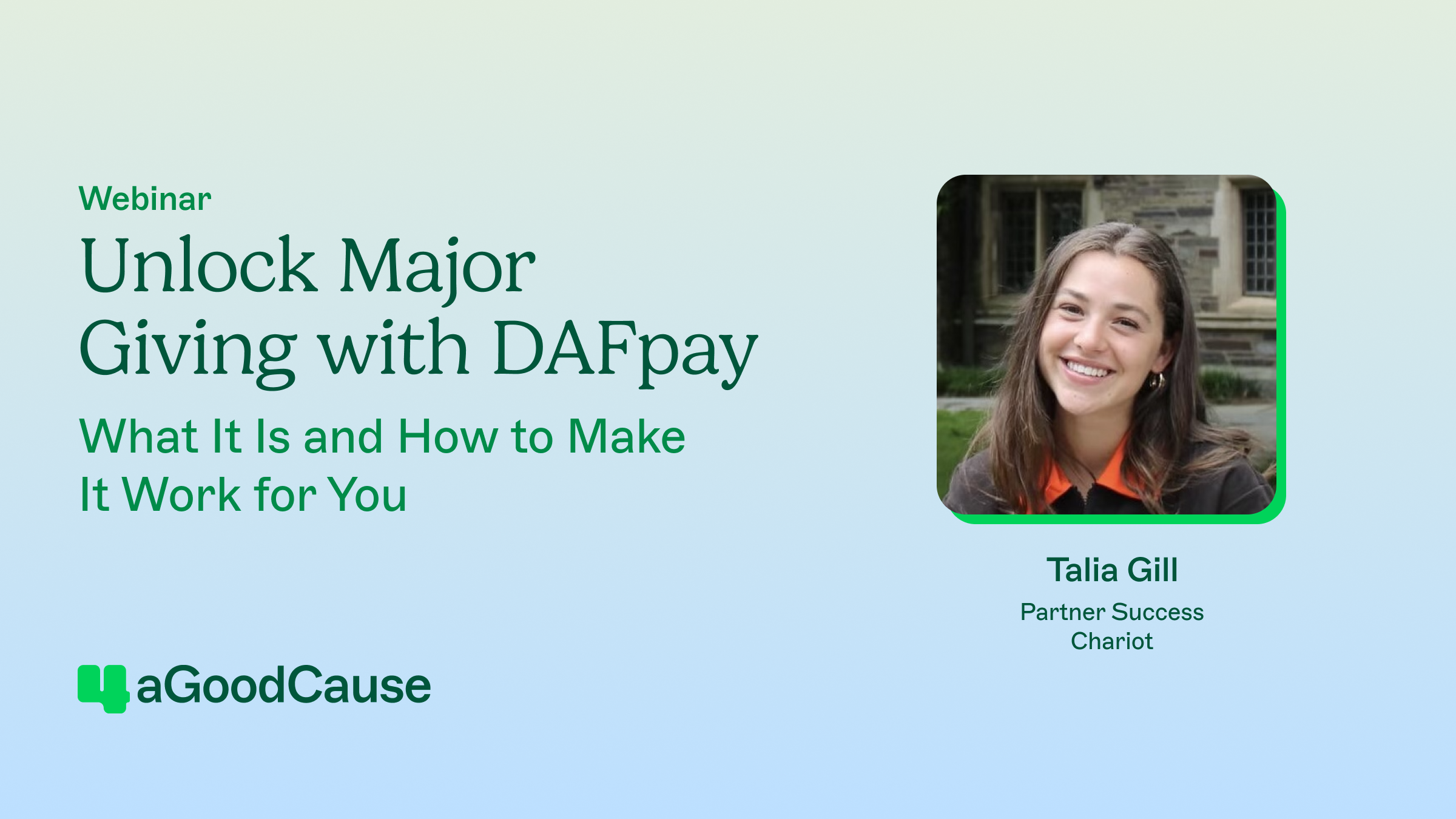 Video: DAFs Made Easy for Nonprofits Thumbnail