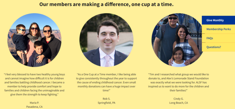 Alex’s Lemonade Stand Foundation for Childhood Cancer