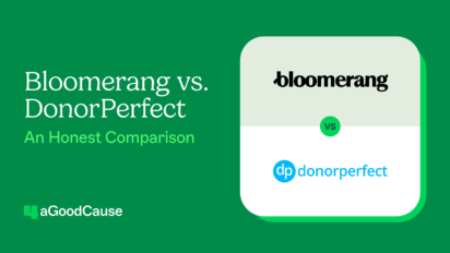 Bloomerang vs. DonorPerfect vs. 4aGoodCause: A Comparison Thumbnail
