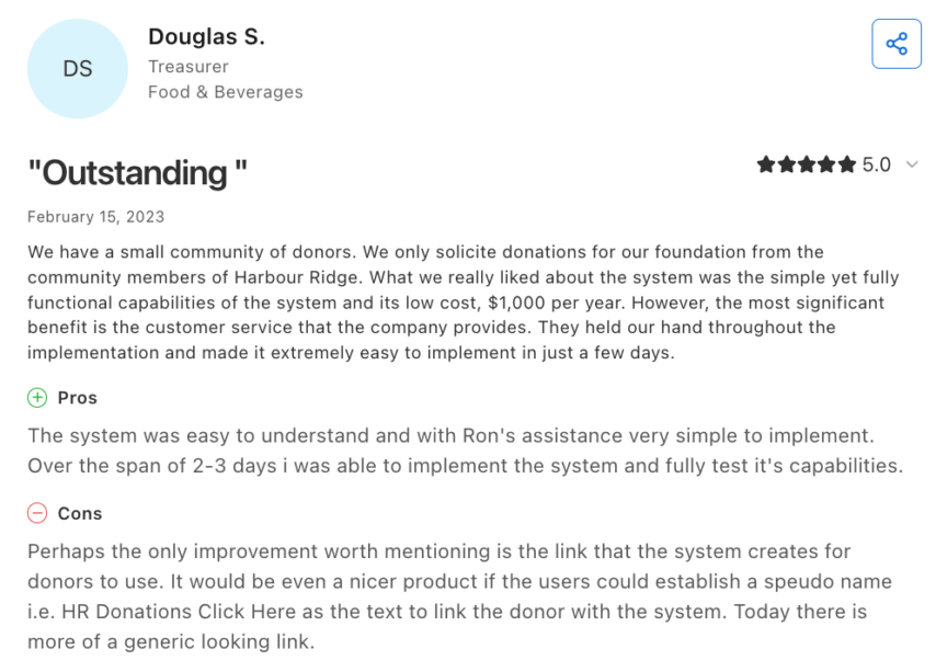 Douglas S.'s review