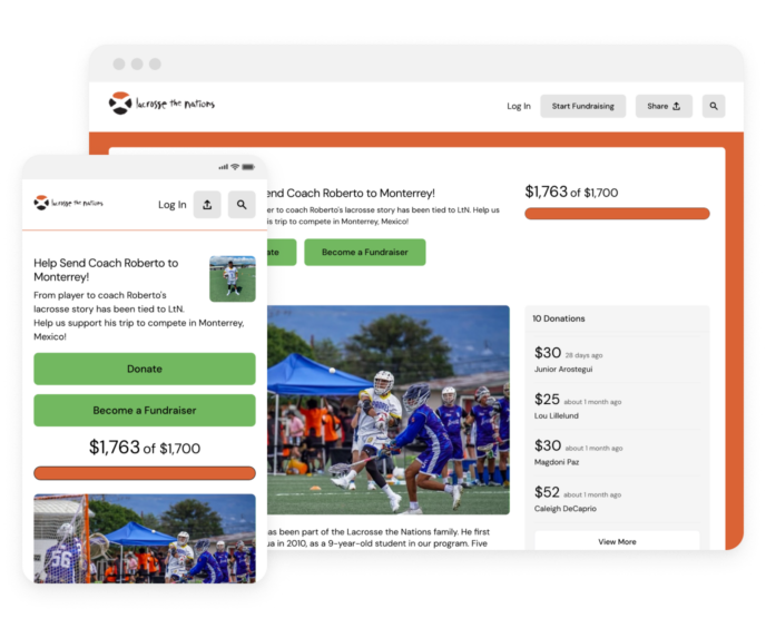 4aGC Hero Image - Your supporters want to help you raise more. Make it simple.